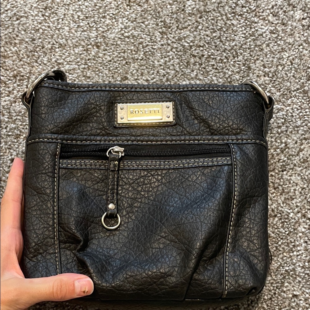 Rosetti Black Crossbody Bag